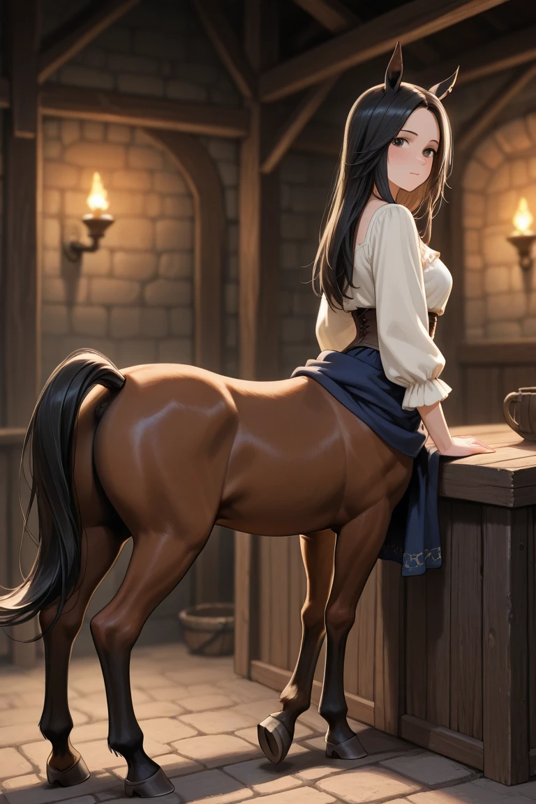 (((((Best Quality, 8K, 32K, masterpiece, 1.2)))),{{solo}},((nsfw:1.5)),{{{Character reference: ToLove Ru's Kotegawa Yui:1.2}}},((perfect beautiful face:1.2)),  slender body, wearing gothic dress, wearing fishnet tights, bdsm, ((wooden horse, riding on top of wooden horse:1.2)),((peeing, leaking pee from pussy:1.1)), embarrassed, endure of pain,