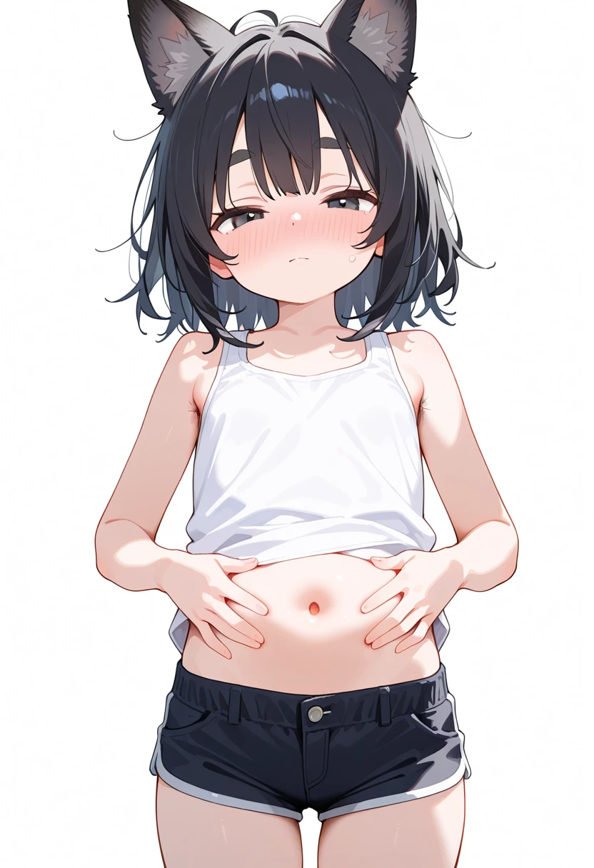 akaneyoshizawa, akane yoshizawa, black hair, ponytail, (green eyes:1.5), flowing bangs, long hair,
break (masterpiece:1.2), highest quality, High resolution, unity 8k wallpaper, (figure:0.8), (detailed and beautiful eyes:1.6), highly detailed face, perfect lighting, Very detailed CG, (perfect hands, perfect anatomy),1girl,masterpiece, expensive quality, very_expensive_solve, big_file size, full color,(completely nude:1.2),pussy,niplles,(vaginal sex:1.2),(toddler:1.6),(chibi:1.3),(flat chest:1.5),