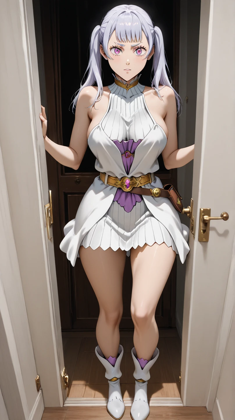 (masterpiece:1.2), (best quality,:1.2), full body shot, 1girl, red hair, short hair, medium breasts, fit and petite body, white wedding dress, white stockings, laced, standing seductively, in the church,
<lora:microdress_v0.2:0.75>, microdress, smile,
red carpet, cross, marble pills,