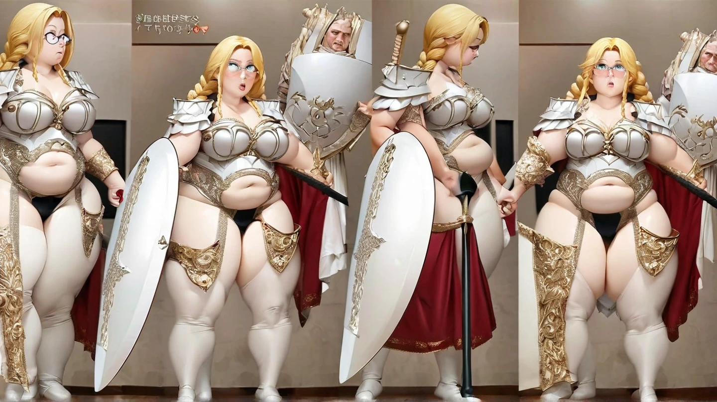 ((masterpiece)),(((best quality))),((character design sheet)), illustration,1man, boy, 1 girl, 1 woman, environment Scene change,  ((man is (viking:0.9)(white skin:1.1)), muscular, (viking:1.2), blonde, masculine, rugged, manly, sharp edges, heroic, viking helmet, ((vikings armor)), thick legs, thick arms,)) (woman is redhead with twin ponytail,((puffy lips))) scribbles and marks, rough sketches, pose too, color palette, 8k,16k, (simple background, light background: 1.3)