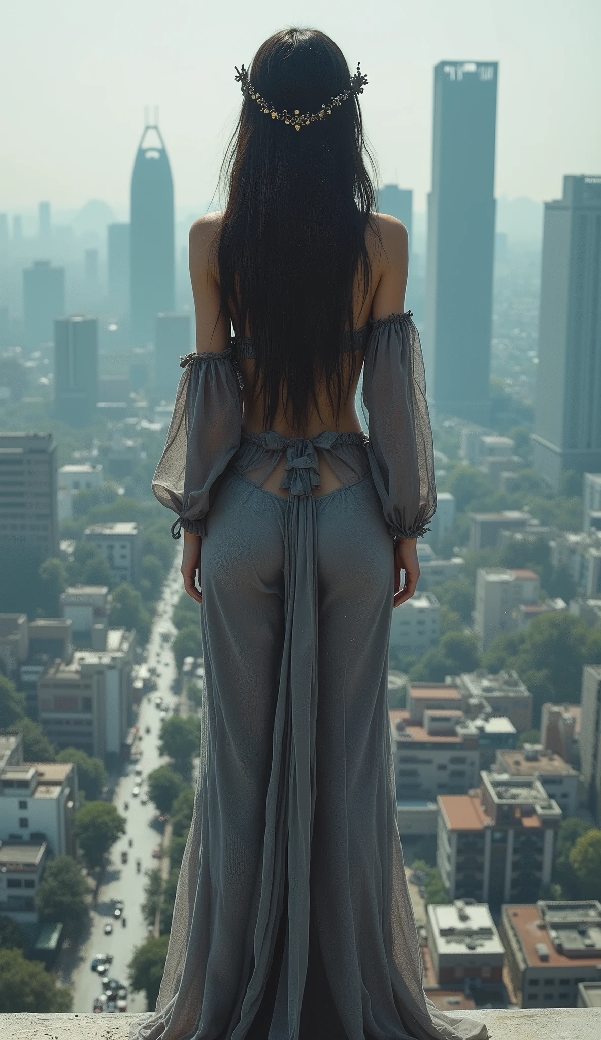 ((top-quality、in 8K、masterpiece:1.3、Raw photo))、Super high quality photos, ((Tropical jungles)), ((Aerial Photography)), Japan Top Idol Women With Perfect Beauty, Perfect beauty, ((slim figure))、((der riese))、((Pajamas)), ((not wearing bra)), (( are protruding)), Airports in the Jungle、 (Photorealistic: 1.4), (Ultra-high detail), (hyper realisitic: 1.4), (Realistic: 1.3), (Smooth lighting: 1.05), 1girl in, Solo, (Japanese actressl), 20yr old, Full body, ((camel's toe)), ((der riese)), Size difference, cinematlic lighting, ((slim thigh)), ((Perfect beauty)), ((The most beautiful face)), ((Transcendent beauty)),、((Tropical jungles)), ((slim figure)), ((Small Tent)), Small Cars, ((Small people々is running away)),((Aerial Photography)), Real rain, wetting hair, (( are protruding)), ((camel's toe)),