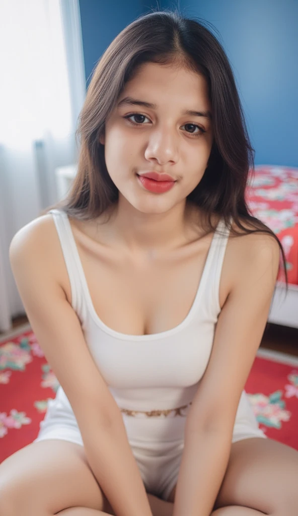 Generate hot girl image at the room