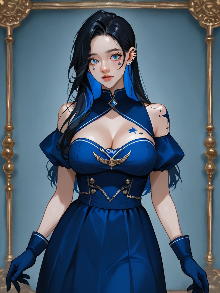 highest quality,Put your hands behind your back、Tie your hands behind your back、masterpiece,Ultra-high resolution, Very detailed, 8k,(Beautiful woman),one person,40 years old, (Sailor Mercury), (Facial details, Bright Blue Eyes, Beautiful Face, Beautiful Eyes, Shining Eyes, thin lips, thin, sharp, thin眉毛, length, Black eyelashes, length and thick lower eyelashes, double eyelid), Fluffy blue hair, ((Blue sailor collar, Very tight and shiny uniform)), ((Shiny Blue Latex Knee High Boots, Stiletto heels,Blue choker, ((Blue Skirt)), Blue Collar, golden tiara,Earrings)),Fine Gold Jewelry, skinny, Big Breasts, Perfect balance, Tight waist, Wide Hips、Pores are visible, Beautiful, shiny, long dark blue hair, execution,incontinence,Scared,???????,slave,Put your hands behind your back、Trapped in a giant spider's web