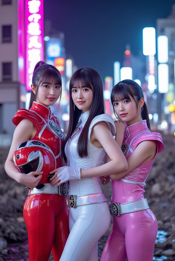 AIBeauty、リアルBeauty、Big Tits、Super Sentai、Sentai Series、Leaning forward
