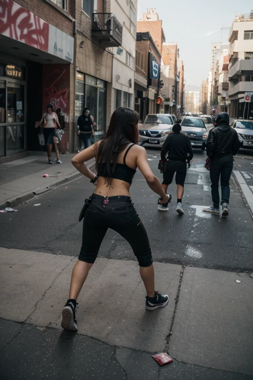 ((ultra detaild)) ((image ultra realistic)) two german sexy girls detailed perfect face fighting fighting inside the sewer fierce and intense fight (( crowd watching the fight)) (many people watching)