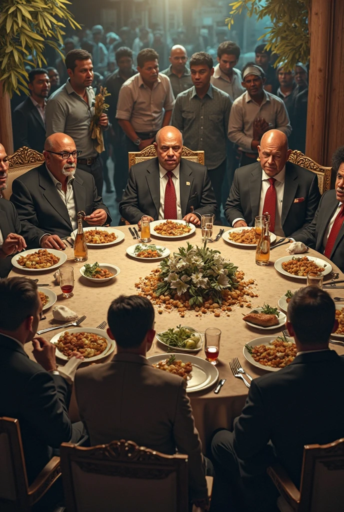 portrait of modern day mafia, cinematic lighting, depth of field, bokeh, realism, photorealistic, hyperrealism, professional photography, uhd, dslr, hdr