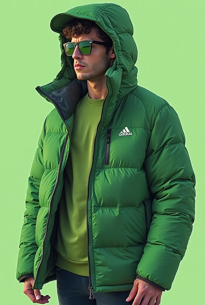a man sitting in front of a house wearing a green hoodie, inspired by Volkan Baga, profile imageture 1024px, por Zahari Zograf, loose, inspired by Pál Balkay, inspired by Božidar Jakac, Vitaly Bugarov, profile image, background art, bogdan rezunenko
