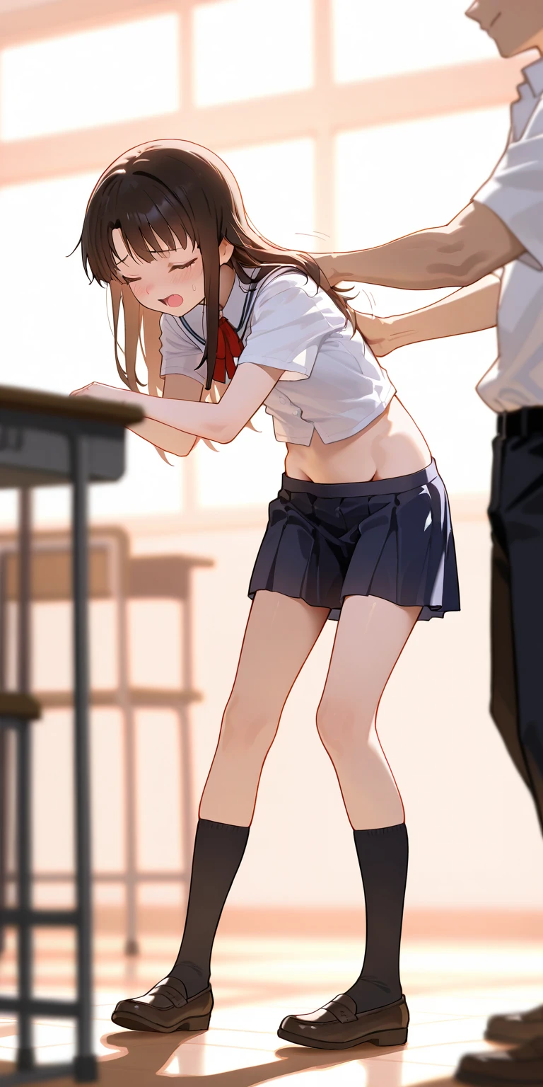 1 boy in,Dressed,(((Girl 1 person,1 boy,sex from , imminent vaginal ))),Browsing Caution,sex, Highest quality, High resolution, sex, {Highest quality}, {so beautiful}, {Very detailed}, {Best illustrations},Browsing Caution, Cute girl, Bottomless Asian Women }}}, Masturbation, orgasm, Outdoors, ,Sweat,whole body,thin, girl,Small breasts,A lot of semen,delicate,Intense acts,Genuine,Oily skin,violent,tears,Being raped,delicate,He is grabbing the girl.,virgin,Thin legs,Pleasure climax expression, Long Hair,Sticking out tongue,Drooling,She opens her vagina and shows it to me,Belly button fashion,sexy nipples,White skin,Masturbator treatment,Genitals in full view,Big man and small girl,big penis,Cheerleader,A man thrusts his penis into a girl's vagina,Hollow Eyes,Cute ribbon hair ornament,I'm wearing shoes,Carrying a school bag