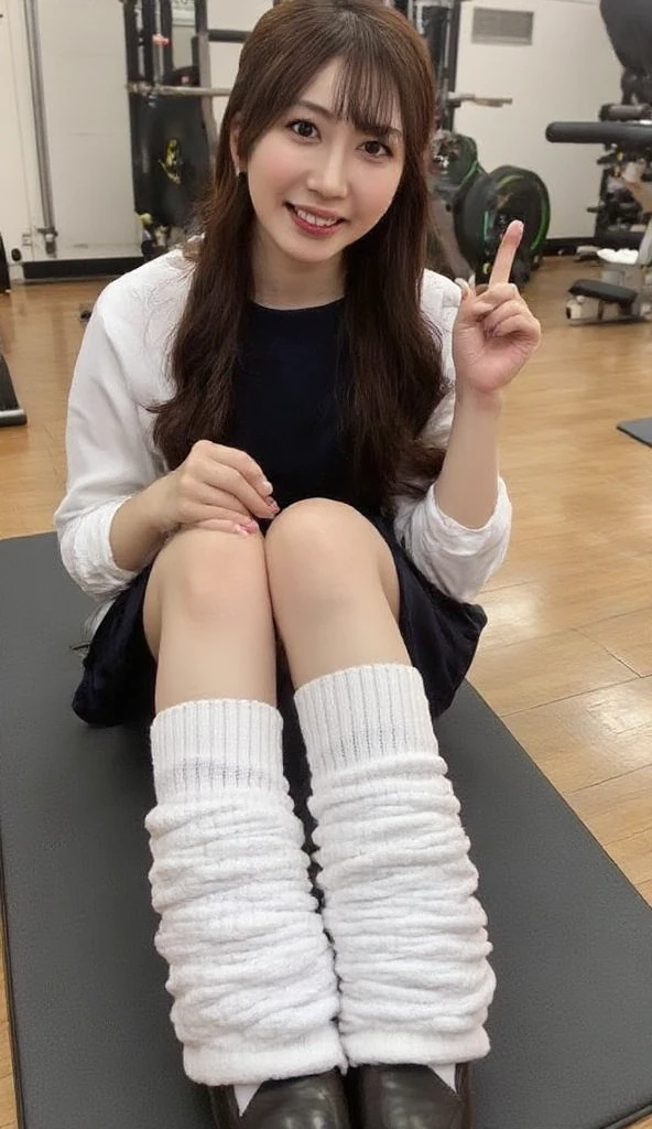 Very detailed 8k wallpaper)、sharp-focus、in detail、drama、Delicate and beautiful schoolgirl、Full body like、(Sheer white shirt、)necktie、Dark blue pleated micro mini、light brown-hair、Smooth pigtails、Sexy、(Dark pink underwear、)smile on face、Peek at the viewer、Beautiful graphics、Bright school building、Full of students、Show me your whole body、(Show me your panties、sitted、)White socks、Korean Idol、Nogizaka Idol、hposing Gravure Idol、actress、fashion model pose、tall