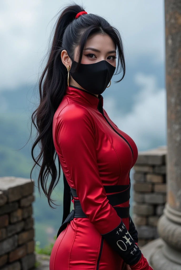 (Kamen rider Ark) Very cute and baby-like face, Power puff girl, Naked, Angry pose, Angry face, (((RED HIJAB MALAY GIRL))), (((LONG HAIR))), masutepiece, High quality, UHD 45K, Realistic face, Realistic skin feeling , A Japanese Lady, 8 years old, , Very cute and baby-like face, (((FLAT CHEST))), (MATRIX WORLD), ((look In front at the camera and SADNESS)), (((SMALL BREAST))), (((CUTE GIRL))), ((RED LIPS)), ((RED, BLACK, GOLD, KAMEN RIDER SUIT)), ((CHUBBY)), ((VISIBLE CLEAVAGE)), ((RED NAIL)). Standing at the toll road