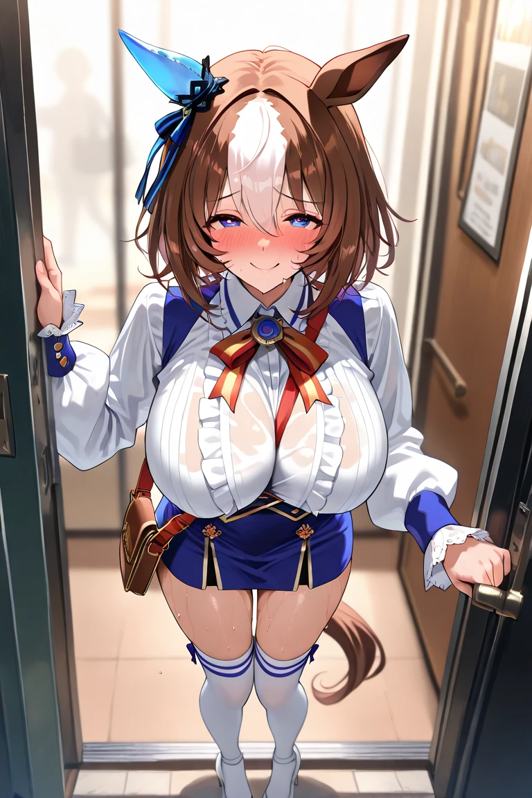 1Girl, Mamako Oosuki In the anime Okaasan Online, Very big breasts, Very detailed