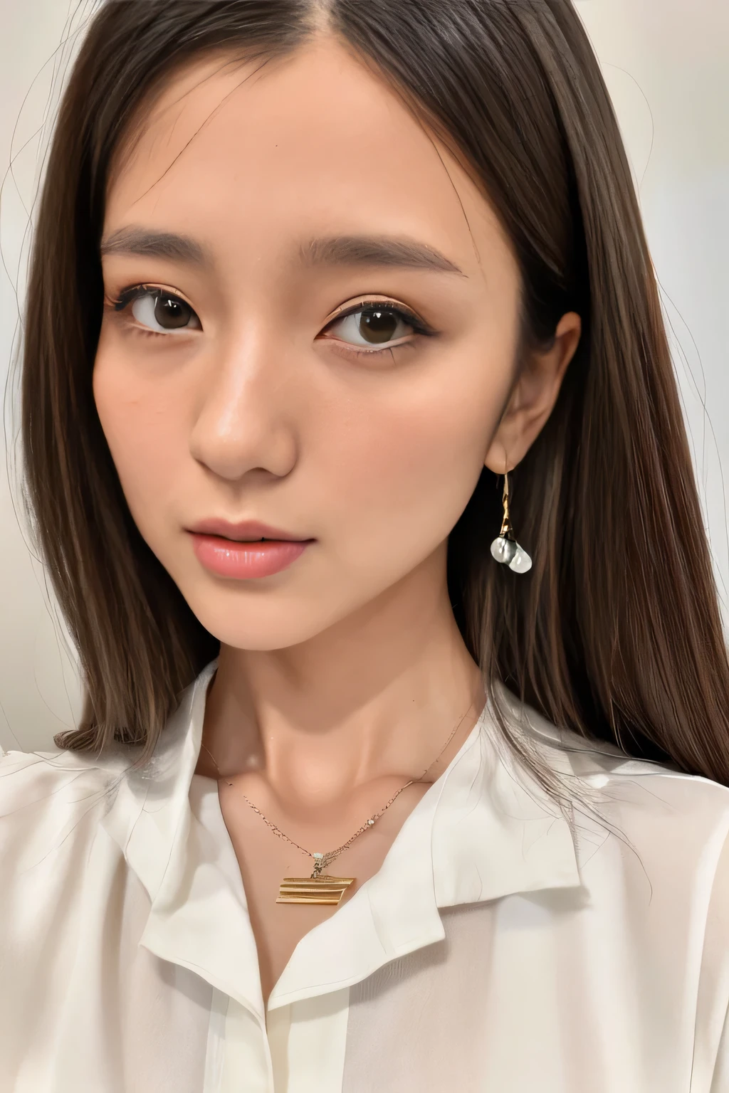 32K、master piece,khd,hyper hd,32K、Highly detailed face and skin texture, ((white skin))、 Big iridescent eyes, slim face, juicy lips, slut lips, puffy chest, white skin, fine eyes, double eyelid, necklace、bracelet、earrings、white skin、stylish and sexy clothes