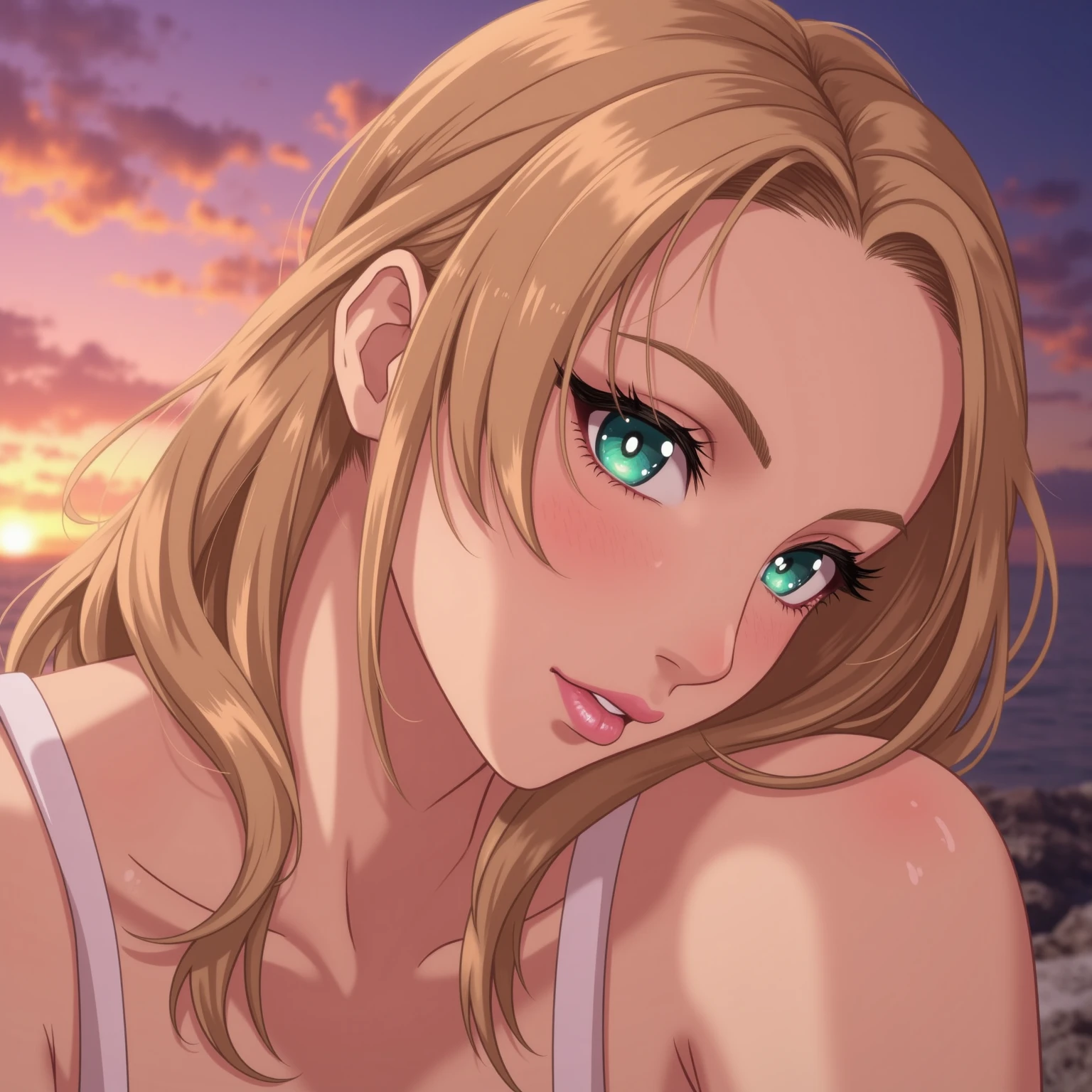 standing pose, (white bikini), (potrait body), (bedroom Background), blue eyes, Blonde hair,bangs,Long_hair, 1 girl, 20yo,Young female,Beautiful Finger,Beautiful long legs,Beautiful body, Beautiful Nose,Beautiful character design, perfect eyes, perfect face,expressive eyes,perfect balance, looking at viewer,closed mouth, (innocent_big_eyes:1.0),(smiling), official art,extremely detailed CG unity 8k wallpaper, perfect lighting,Colorful, Bright_Front_face_Lighting,White skin, (masterpiece:1.0),(best_quality:1.0), ultra high res,4K,ultra-detailed, photography, 8K, HDR, highres, absurdres:1.2, Kodak portra 400, film grain, blurry background, bokeh:1.2, lens flare, (vibrant_color:1.2),professional photograph, (Beautiful,large_Breasts:1.4), (beautiful_face:1.5)