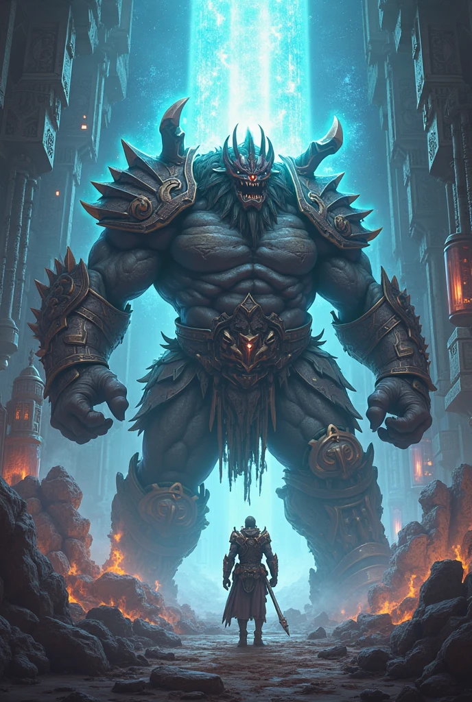 Strong black orcs，sense of science and technology，Full of wildness