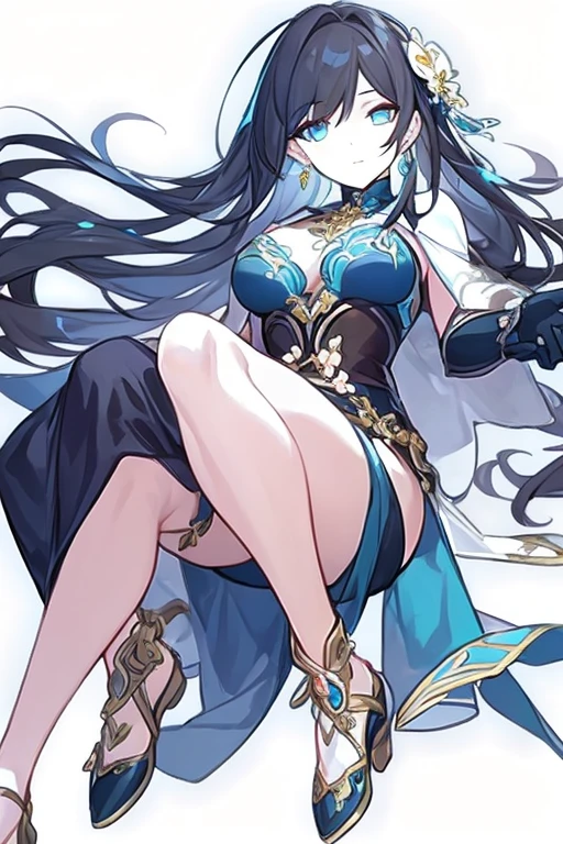((best qualityer)), ((work of art)), ((1 girl)), standing alone, balsa, ((long hair)), balsaBase, ((thicc thighs)), bared shoulders, ((jewerly)), elf girl, Soft, thicc thighs grandes, underwear.