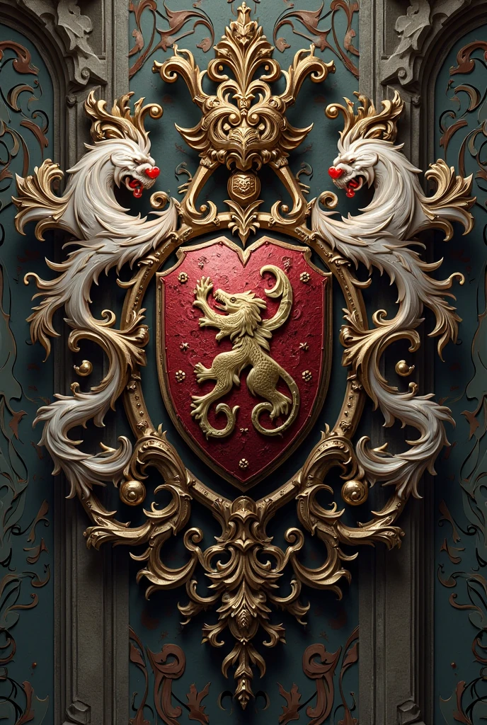 It's supposed to be a coat of arms
