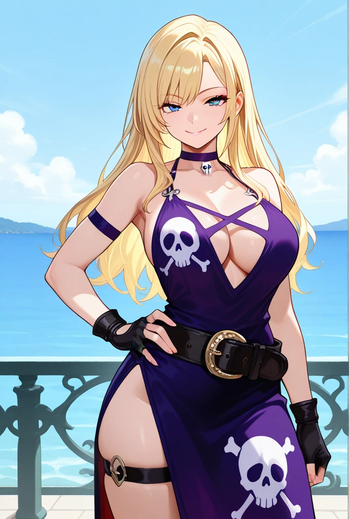 score_9, score_8_up, score_7_up, score_6_up, score_5_up, score_4_up, BREAK, source_anime, 1girl, nicoeh wearing  a black jacket, nico robin,
full body, looking at viewer, forest background , full body covered till legs, egghead outfit, complete black hairs, one piece agghead anime style, in amimation style
