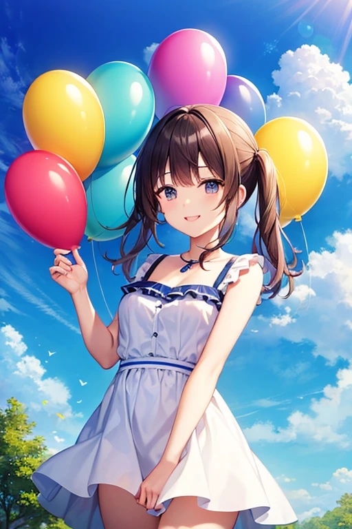 Photo Spot、Using balloons、Pop Don't let people in