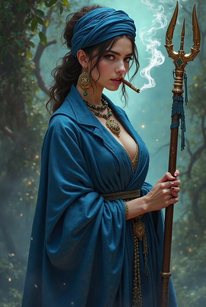 uma fantasy womanda segurando uma bola e uma varinha, artista gráfica magali villeneuve, a beautiful sorceress, magali villeneuve', beautiful sorceress, fantasy woman, dark fantasy female magician, por magali villeneuve, portrait of a sorceress, fantasy style art, fantasy art style, medieval fantasy art, beautiful sorceress feminina sua roupa é roxa