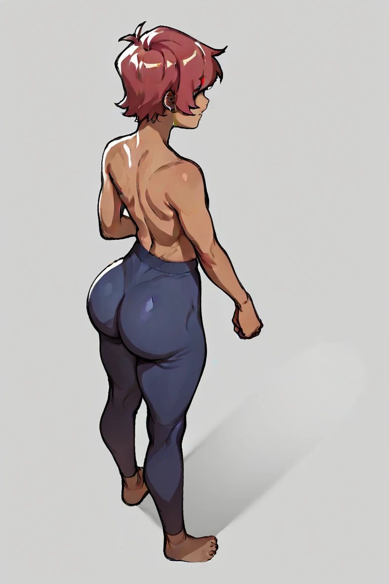 tall woman , high-waist e seios gota, Kale, mulher pelada Kalea, high skinny thighs, Legs long, high-waist, Kale sem roupa enorme enorme ((work of art)),(((best qualityer))),((character design sheet)) ,((Vulgar)) , voluptuous girl, ssmile,((between the breasts)) , , pink hair, pink hair