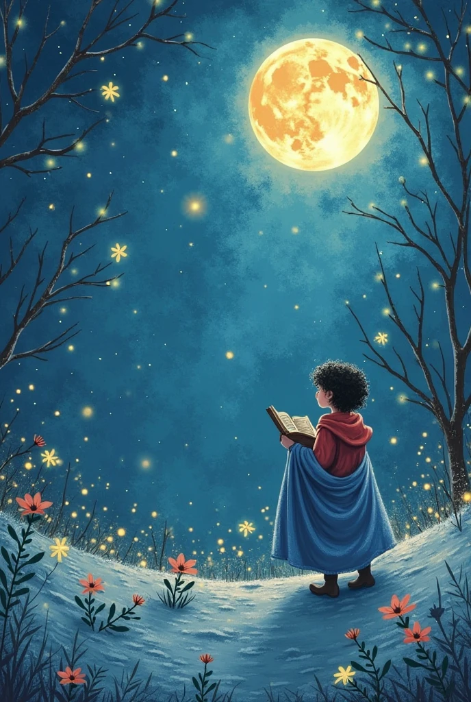 The logo is a charming and vibrant pictorial representation that captures the essence of imagination and fun. In the center, there is an open book with pages that seem to fly, like wings, in a graceful motion. The pages are filled with colorful illustrations of adorable characters and elements of nature, which reflect the magical world of children's stories.

Above the book, a small halo composed of bright stars creates a glow effect, conveying the feeling of enchantment and fascination. To the left of the book, an illustration of a smiling child, wearing a goblin hat, stares in wonder at the open book, representing the infectious joy of immersing himself in captivating stories.
