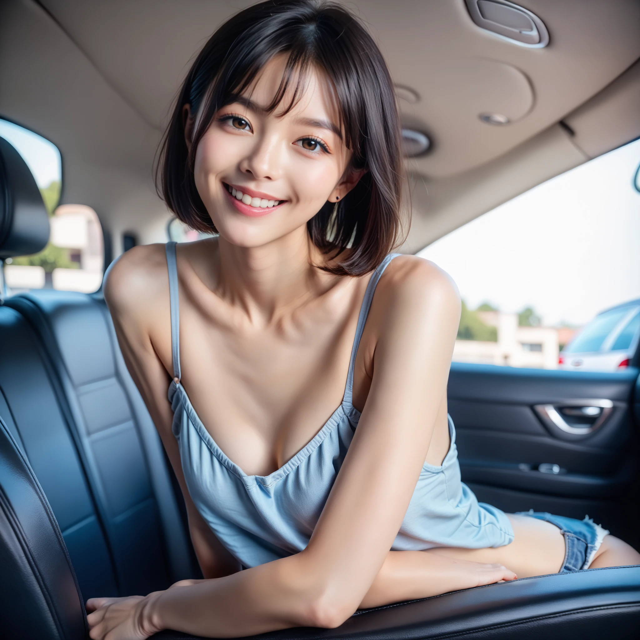 (masterpiece:1.3), (Highest quality:1.3), 8k, 超High resolution, 複雑なdetailedな, 非常にdetailedな, detailedな背景, Depth of written boundary, 超High resolution, RAW Photos, Sharp focus, perspective, (8k, Highest quality, masterpiece: 1.2), (Realistic, Realistic: 1.5),　Beautiful Japanese woman, 25 years old, (((Thin thighs))), detailed: (非常にdetailedな: 1.3), (((stewardess costume))), (High resolution: 1.1), (((Airplane Passenger Passenger Passenger))), ((From below:1.45)), ahegao, ((Perfect beauty)), ((See-through lace underwear)), ((Camel Toe)), (((Hairstyle is a chignon))), ((((Leg spread)))), Watery eyes, (((Hair is up))), Wet tongue、Slim and beautiful legs、