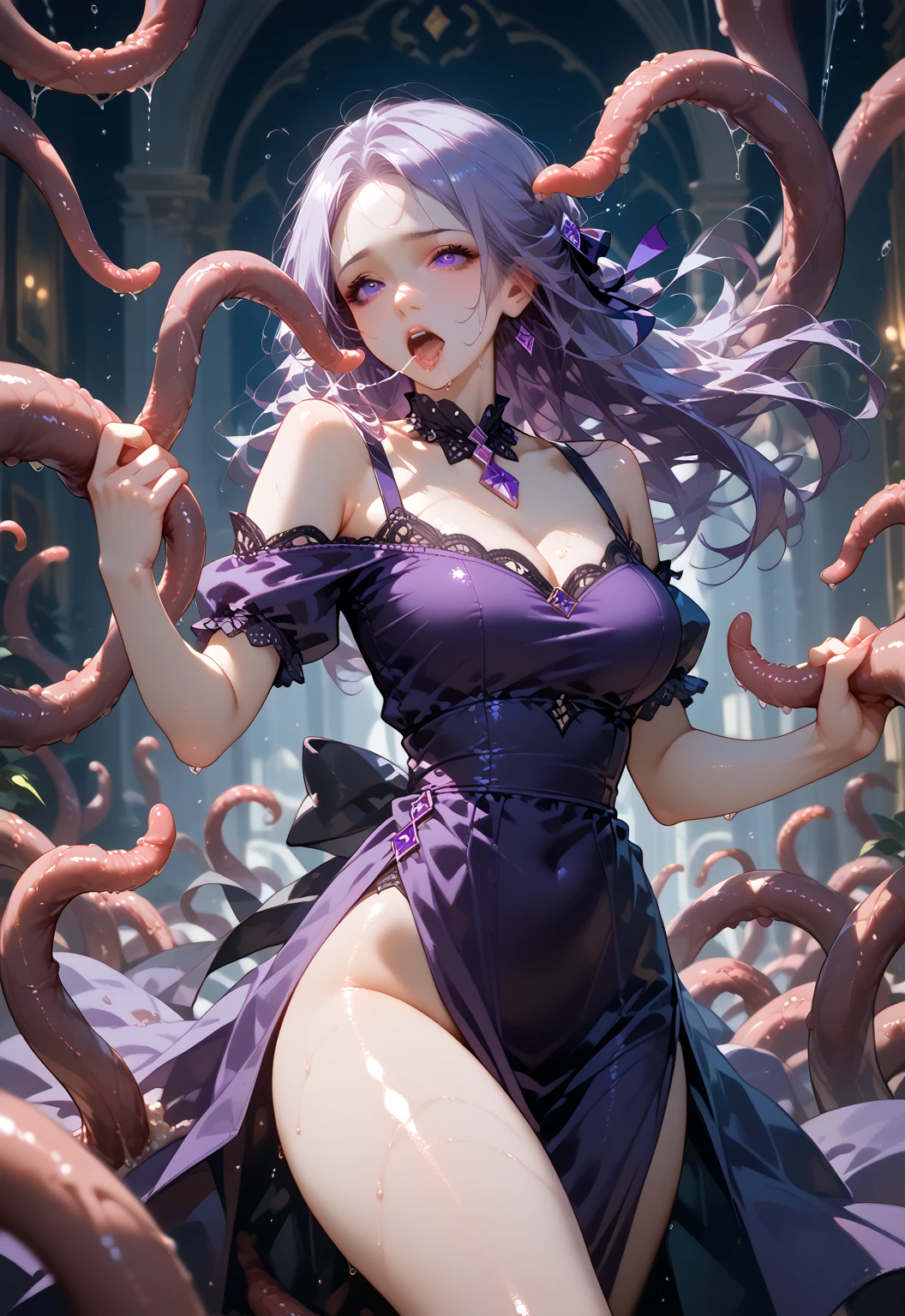 Scylla. Tentacles feet.