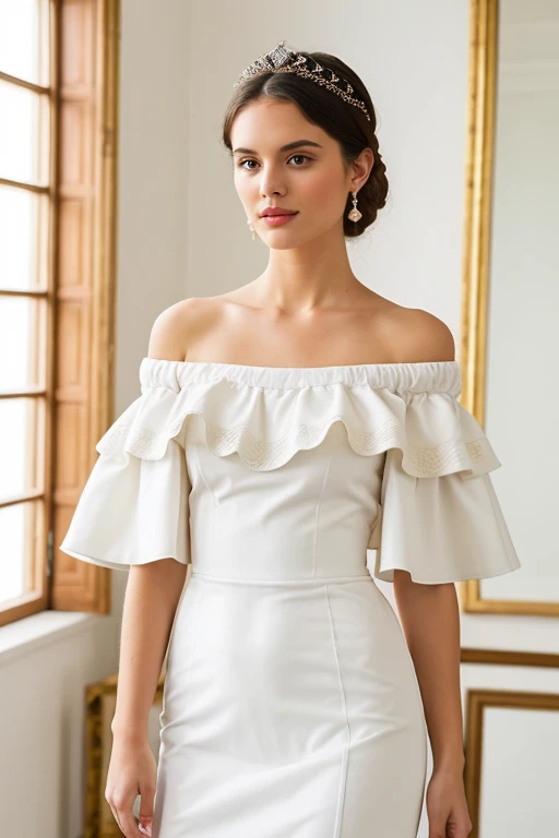 1980s era, French aristocrat woman, old money, ((full body showcase)), (full body posting), (elegant white sexy dress:1.5), (Berlin high society:1.4), sophisticated, glamorous, (alluring:1.3), (captivating:1.4), (charming:1.2), (enticing gaze:1.1), provocative, (stylish:1.3), (confident:1.4), (radiating elegance:1.2), (seductive smile:1.3), (luring:1.1), (intriguing:1.4), (bewitching:1.2), (sultry:1.3), (seducing:1.1), (alluring silhouette:1.4), (enticing posture:1.2), (attractive figure:1.3), (80s charm:1.4), (timeless fashion:1.1), (elegance:1.2), (grace:1.3), (high-fashion:1.4), (model pose:1.3), (chic:1.1), (sophistication:1.4), (fashion icon:1.2), (timeless beauty:1.3), (elegant attire:1.1), (iconic:1.1), (glamour:1.2), (vogue:1.3), (nostalgic:1.4), (retro style:1.3), (classic elegance:1.4), (fashion-forward:1.2), (trendsetter:1.3), (effortless style:1.4), (timeless allure:1.2), (chic elegance:1.3), (glamourous:1.1), (luxury:1.4), (countryside villa:1.5).
