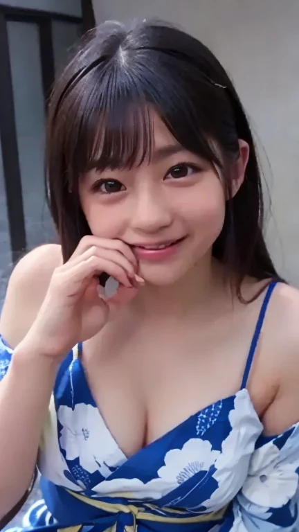 Japanese,,Baby Face、Ultra-flat chest、Ultra short height、An innocent smile、Flat Chestのクローズアップ、Flat Chest:1.85、cute,Primary school students,Primary school studentsの私服、Summer clothes、So small and so young、On the bed:1.85、She gives me a good morning kiss:1.85、She opens her arms and waits for a hug:1.85