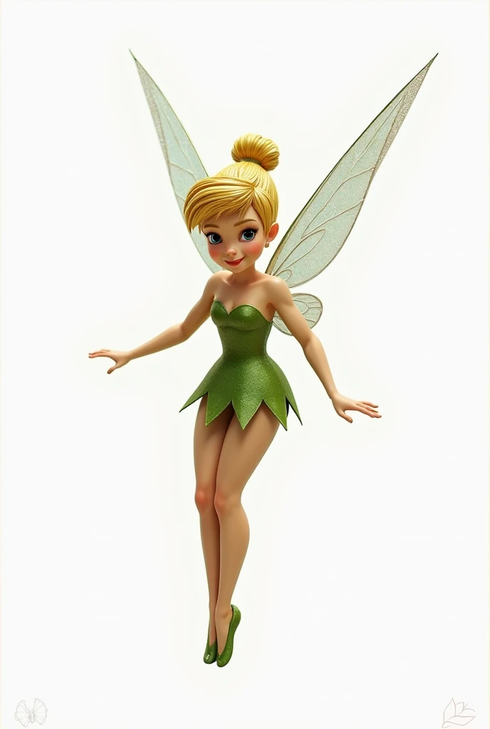 Animated children's character ((Disney)) tinker bell.