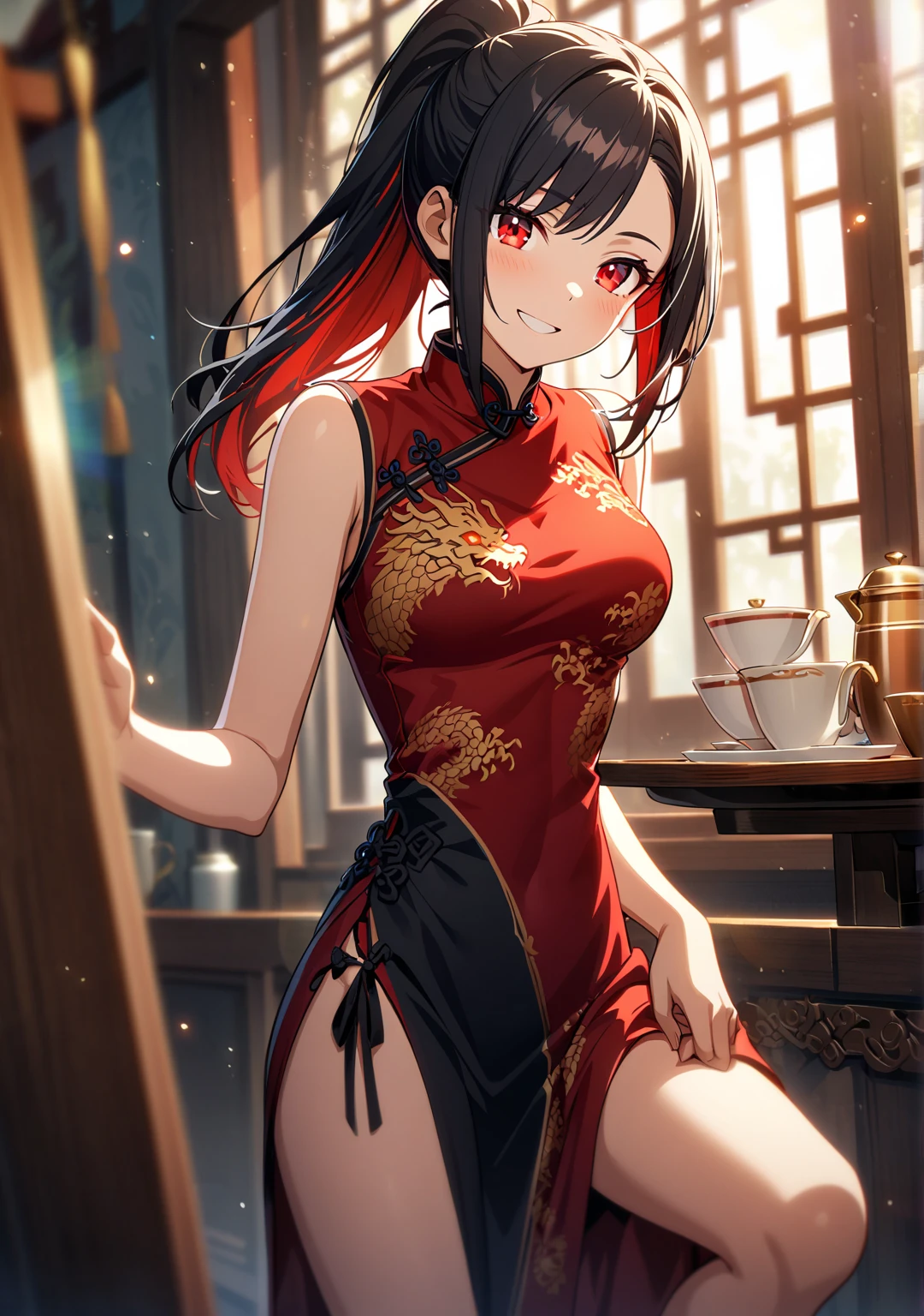 masterpiece, The best quality at the best., 1 woman, mature woman, elegant, china idol, Ancient China,