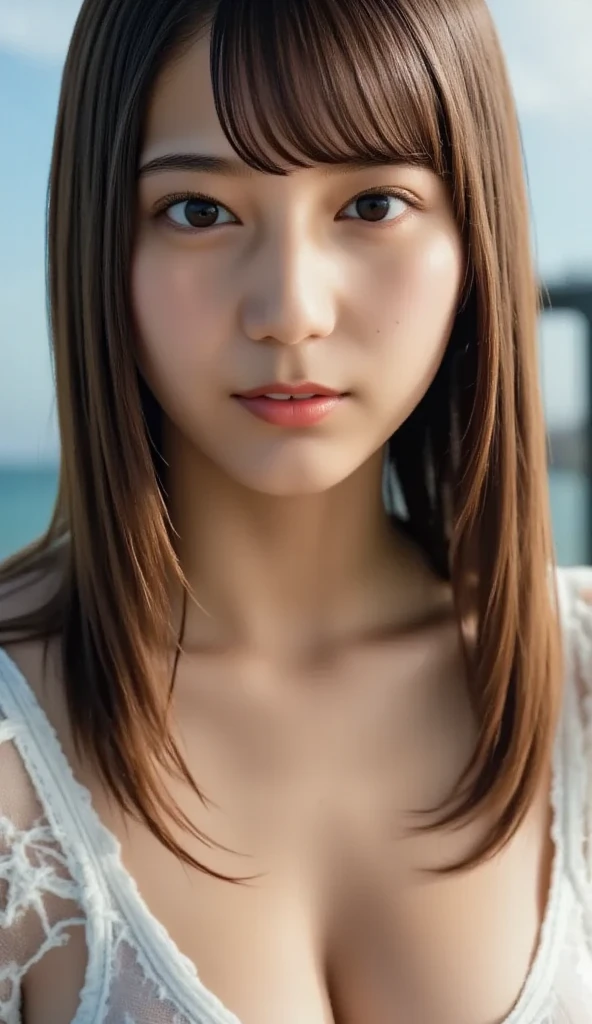 masterpiece, best quality, highly detailed, ultra high res, (photorealistic:1.8), unreal_engine, photograph, realistic_skin_texture, background, 1girl, japanese face, (ultra detailed face), 8k, trending on artstation,very detail.