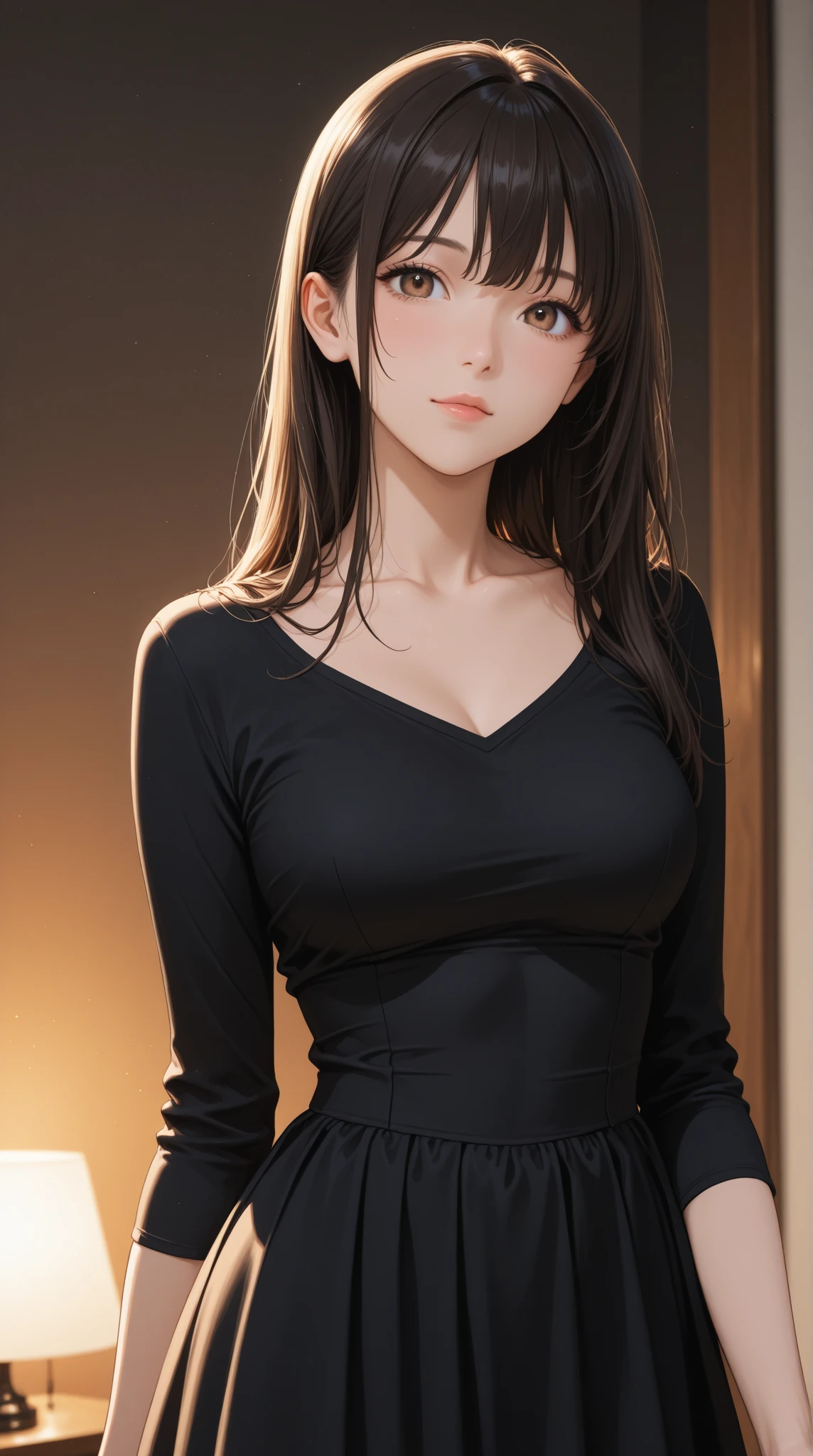 (random pose),(random hairstyle),(Highest image quality,(8K), Ultra-realistic, Best Quality, High quality, High Definition, high quality texture, high detailing, Beautiful detailed, fine detailed, extremely details CG, Detailed texture, realistic representation of face, masterpiece, presence),virgin destroyer sweater,black pantyhose,spread legs