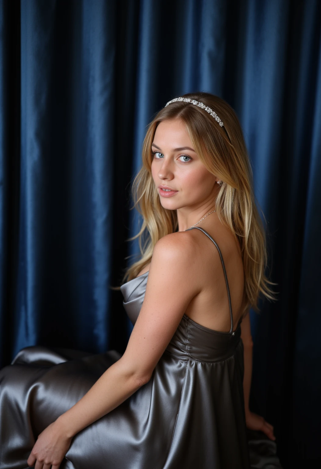 <lora:Laura_Vandervoort:1> raw image of, a Star wars Slave, teenager, young teen, sexy girl, ((orgasm)), white beauty dress, detailed skin texture, (blush:0.5), (goosebumps:0.5), subsurface scattering, Photorealistic, Hyperrealistic, Hyperdetailed, analog style, hip cocked, demure, low cut, black lace, detailed skin, matte skin, soft lighting, subsurface scattering, realistic, heavy shadow, masterpiece, best quality, ultra realistic, 8k, golden ratio, Intricate, High Detail, film photography, soft focus