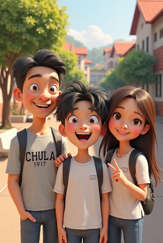 Create animated images of a child&#39;s school life from beginning to end, showing good and bad moments among classmates.