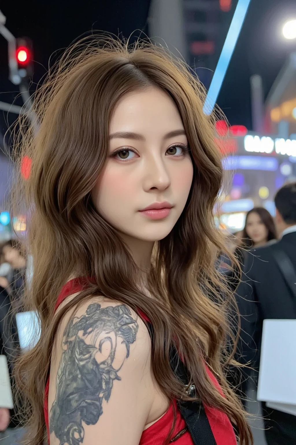 A beautiful woman