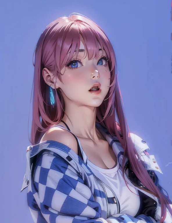 [monochrome:muted color:0.6] theme, (masterpiece), (best quality), (detailed), light layer, lustrous skin, (intricate detailed , taut clothes, , demon wings,hair ornament :1.2), from above, black hair, black choker, long hair, hime cut, blunt bangs, sidelocks, red eyes, holding quarterstaff,holding scythe,holding sword, (mature female:1.1), [uncensored, NSFW,, (lactation), side-ponytails BREAK (simple background:1.1),