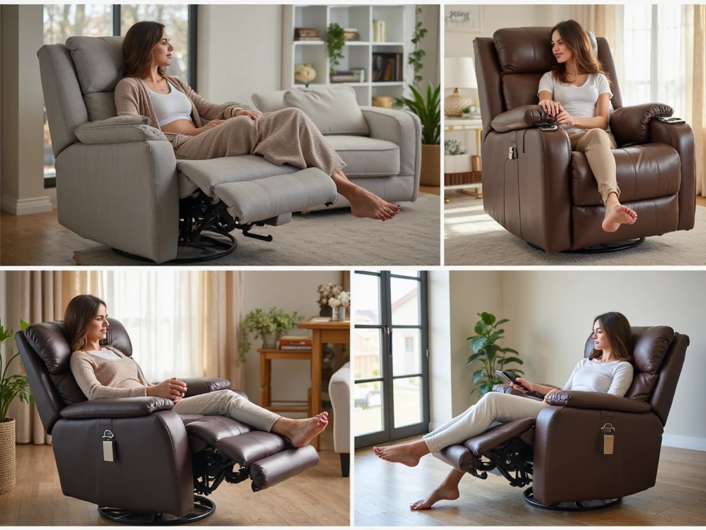 Arafard woman sitting on lounge chair in living room, in a comfortable chair, true realistic image, armchair, sitting on an armchair, Reclining, Incredibly realistic, placed in a living room, product introduction photos, sitting on an armchair, Extremely realistic, photo realistic image, sit on chair, Ultra photo realsisim, very very very realistic,best qualtiy