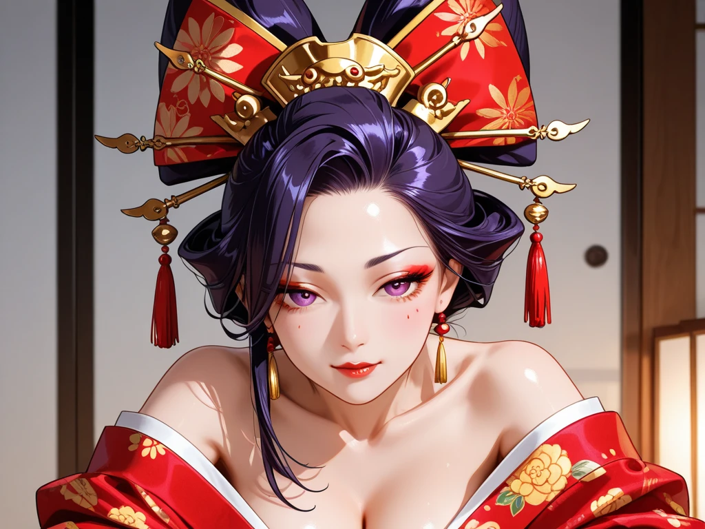 (((((((Chinese watercolor paiting,splash,Splash ink,traditional kimono,saliva,tongue from mouth,blush:1.2,veil,baggy cuffs,))))))),((1girl,under-aged,amazing,sharp focus,seductive girl,Solo,from above:1.3,bent over:1.2,))(Masterpiece,Best quality, offcial art, Beautiful and aesthetic:1.2),((超高分辨率,Golden ratio,)) (16k),((upper upper shot,close of face:1.2,focus on face:1.2,succubi,fairy,big breast)),(Physically-based rendering),Sharp focus, (((highdetailskin,))),Intricately detailed clothing,Delicate pupils,heart pupils,crimson pupils,danfeng eye,((((detailed hair|short hair|steep bangs|Long bold side bangs|top bow)))),Slender,(masterpiece sidelighting),(The sheen),(beautiful hair,beautiful eyes,)((unbelievable Ridiculous,blur background,)),((extremely_Detailed_Eyes_and_face)),Movie girl,(Dynamic configuration: 1.2),Brilliant,Glossy, (Photorealistic), mitts, ((hairpin)), two-sided fabric,disheveled hair,Ultra-precise depiction, Ultra-detailed depiction,