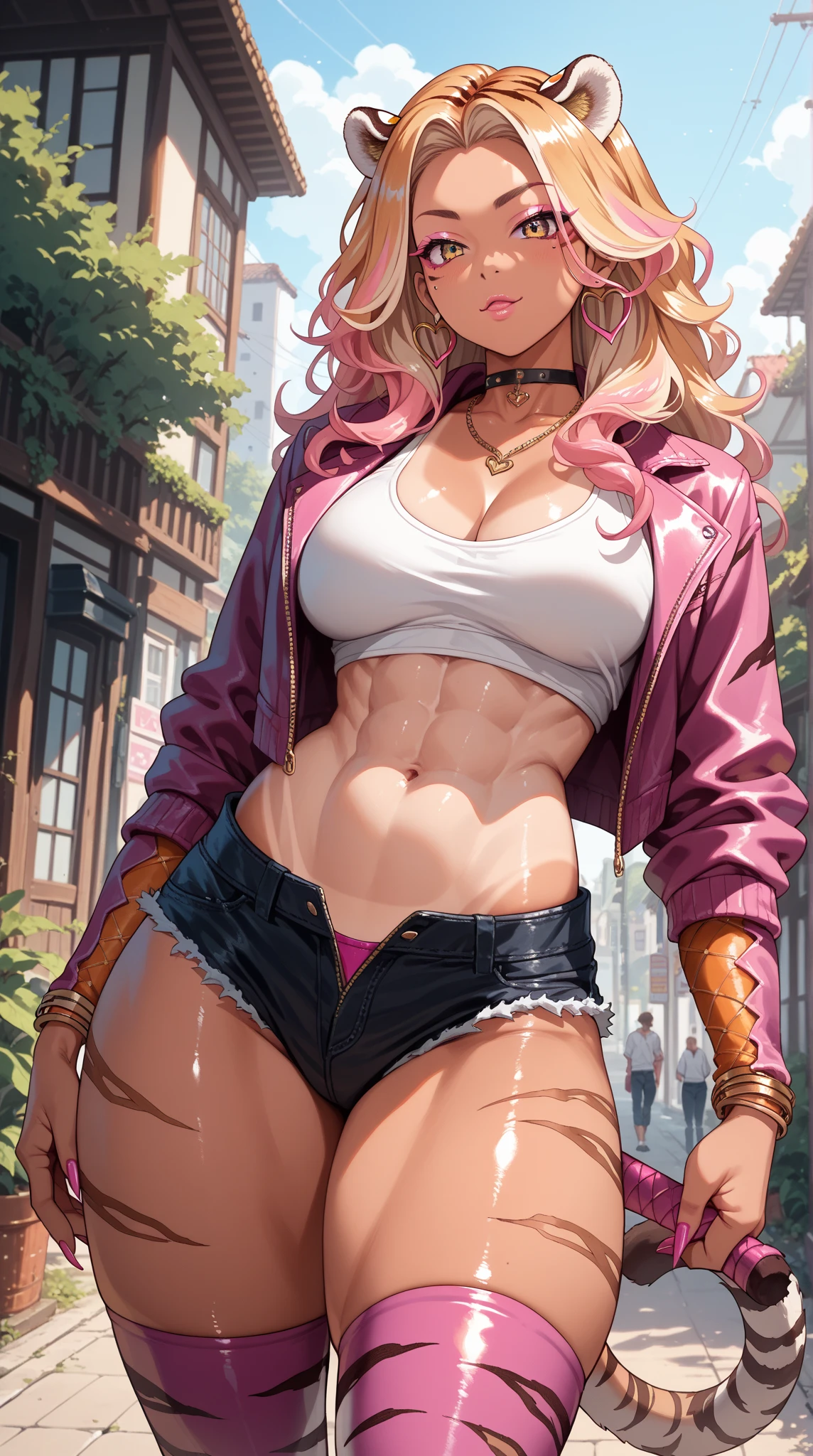 Beatiful features, lustful