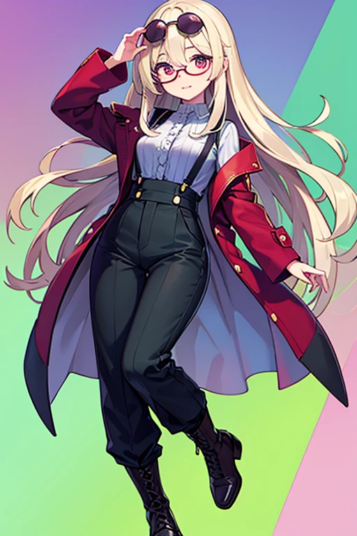 #Basics Girl posing for a photo, animeのcute少女, ((One Girl)), ((Baby Face:1.5)), ((cute:1.5)), (()),
break
#Clothing Accessories
((Red trench coat)Under(blackVNeck shirt)Wearing + white skinny pants + Black high heels),
((Blue gemstone earrings、Silver Necklace、White headband)),
break
#Features
((Blonde)), ((A beautiful frame is visible. + Center-parted bangs)), ((very long transverse hair)), ((short hair) : Voluminous Hair + Curly Hair + Curly hair),
((Big eyes:1.4)), ((blue eyes)),
(Small breasts),
(White skin),
break
#background environment
((noon, Sunlit downtown, (blue sky))),
#Facial Expression Pose
((smile + (Open your mouth))), ((Stand with your legs stretched out、Fold your arms under your chest)),
#composition
((Angle from the front)), ((Cowboy Shot)),
break
#Body parts elements
(Slim figure),
(Symmetrical facial features),
(Detailed Hair, Beautiful Hair, Shiny Hair),
(double eyelid, Long eyelashes, Thin eyebrows:0.5),
(Detailed eyes), (Beautiful Eyes), (Sparkling eyes), Glitter Eyeliner,
(Human Ear),
(Beautiful Nose, Thin Nose),
(Glossy Lips, Beautiful Lips, Thick lips),
(Detailed skin, Textured skin, Beautiful Skin, Oily skin),
break
#quality
(((最高quality)), ((masterpiece:1.3)), ((Very detailed))), ((Ultra-high resolution)), ((16K)), ((1080P)), ((Full HD)),
((Anatomically correct)), ((Realistic)), (3DCG), ((oil)),
((comics, anime)), (CG illustration), (RAW Photos),
