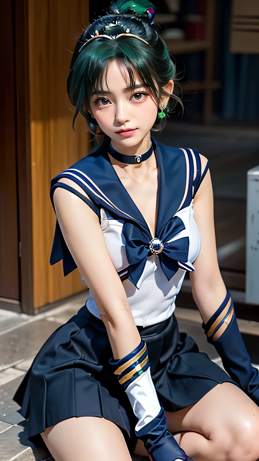 ((( 最高品質 ))), (( 傑作)), ( 詳細), ((夜の街)), (((((((((( sailor pluto,single hair bun,tiara,sailor senshi uniform,skirt,gloves, SetsunaMeiou,Pluto_sailor_senshi_uniform)))))))))), ((( 細身の体, 巨乳 , 巨乳,胸元, Cleevidge, 大きいお尻,ワイドアス,太い太腿, ))), (( ラクダのつま先)),(( グローイングスキン, 白い肌, グローイングスキン)), 謎めいた光, ((( よく準備された顔,悲しい顔,屈辱,怒った顔 ,恍惚とした表情,快感 ))), (( 大きな目)), (((((( だるい目 )))))), (( ランダムアングル )), 完璧なメイク , アイシャドウ , ピンクチーク, イヤリング, 1人用のネックレス,((((ランダムなグラビアポーズ,ダイナミックなポーズ,エロポーズ,激しい動き))))