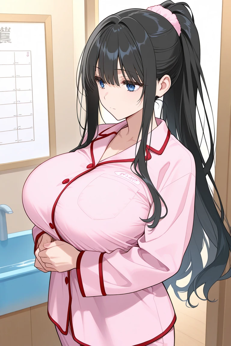 Large Breasts、Blue Hair、Ahegao、Nurse uniform、Sexy Looks、