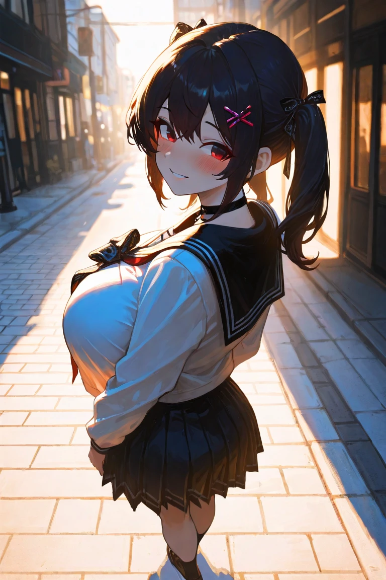 Anime girl walking down the street in a short skirt and glasses, a hyperRealistic , Gwaiz, hyperRealistic , Realistic , (SFW) Safe at Work, , artwork in the style of Gwaiz, chic, Beautiful anime girl crouching, high school girl, Anime Moe Art Style, Enchanting anime girl,(masterpiece), (One serious civil service commissioner: 1.3), (Super thick and plump body: 1.3), (Huge breasts and buttocks)), (Small Head: 1.2), (Shiny skin: 1.2), (A speech while crouching in the stands in the schoolyard in the morning)), {fat},1boy, penis, doggystyle, from behind, spreadassms, chubby body, fat body, short,ultra detailed, masterpiece, best quality, blush, a woman, rolling eyes, open mouth, school girl, wearing , wearing glasses, classroom, sunset, light particles, hdr, brown grey hair, midium wavy hair, shiny hair, bang, single braid, clear grey eyes, Smiling Kiss, Tongue Out, アニメ ,orgasm face, sexual climax, bitch, back shot, back view, low angle, from below, back view, arched back, looking back, all fours, chubby body, BIG ASS , saliva, BBW, slender waist, anal, seiza, hands on head,white eyes, Hand Drawn, Showing Ass, Bobcut, Knee socks, (Super thick and plump body: 1.3), Butt sticking out, Close your legs, seiza, spread legs, pleated skirt, long pleated skirt, I can&#39;t see your butt, Buttocks hide, Super big butt, Awesome numbness , Plump , {Chubby}, Butt sticking out,