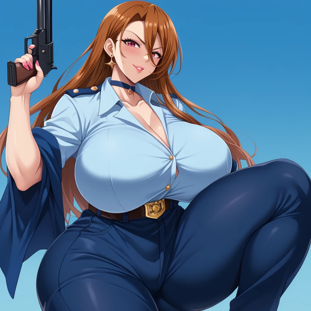 One Girl,Precise five fingers、Two long, precise legs、Long Hair、Knee-high socks、Wide Hips、plump and thick thighs、Huge Ass、Large Breasts, Embarrassed look、Full Body Shot、Sexy pose、bra、panties、White background