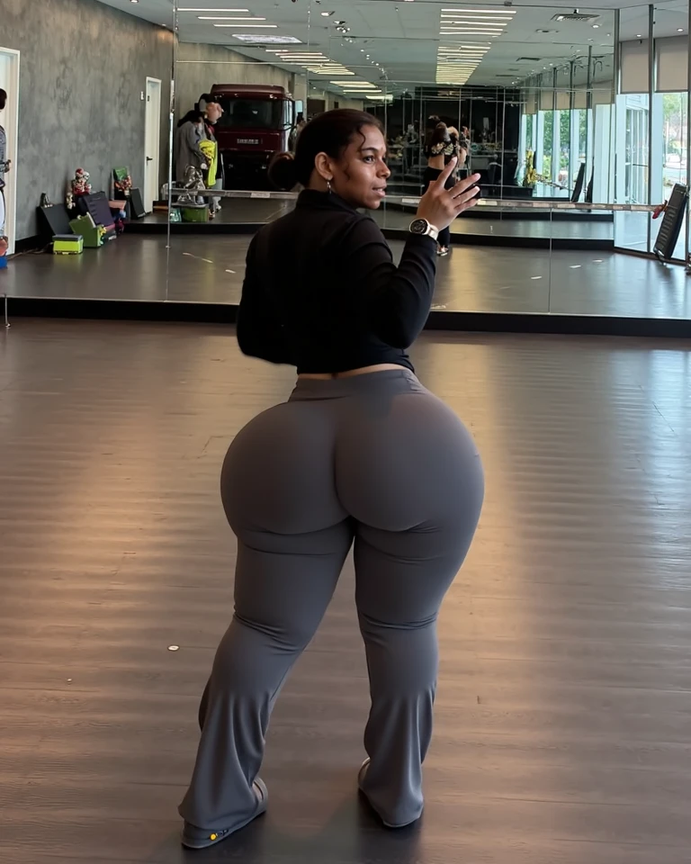 woman in tight brown pants taking a selfie in a mirror, thicc, thick thigs, big booty, thick, pawg, toned derriere, tight outfit, bending over, thick thighs, curvy accentuated booty, thick body, she is facing the camera, exposed thighs!!!, thick tail, booty shorts, looking from behind, mirror selfie, beautiful girl, big ass, huge ass, bbw, from behind, thick, thick thighs, wide hips, bbw, big , sideboob, giant ass, back view, big butt, round butt, tight underwear, underwear halfway off, underwear taking off, grabbing ass, ass spilling over underwear, too thick for clothes, looking left, leftwards, naked, no clothes, no pants, bikini, naked ass showing, only underwear