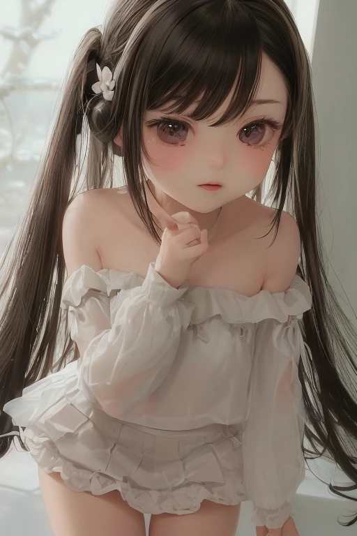 (masterpiece, best quality), female hundred years old, wholesome, central asian, turquoise eyes, button nose, receding jaw, asymmetrical cheeks, , blonde mermaid waves hair, astonishment wearing seamless hipster, thong, slides, , s-shaped curve, standing pose with the body forming an s-curve, emphasizing curves and sensuality, starry sky, a dark background with twinkling stars, setting a magical and romantic tone, a vibrant farmer's market, bustling with people and colorful produce