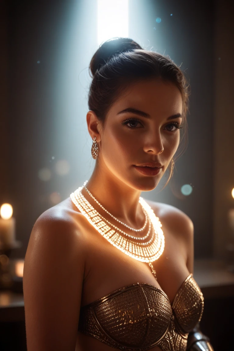 (((ultra realistic))) Detailed,highly detailed,4K,high her full body is in view, unreal engine, hyper realistic, masterpiece,16k resolution         Woman, One, 18 Years old, Indian