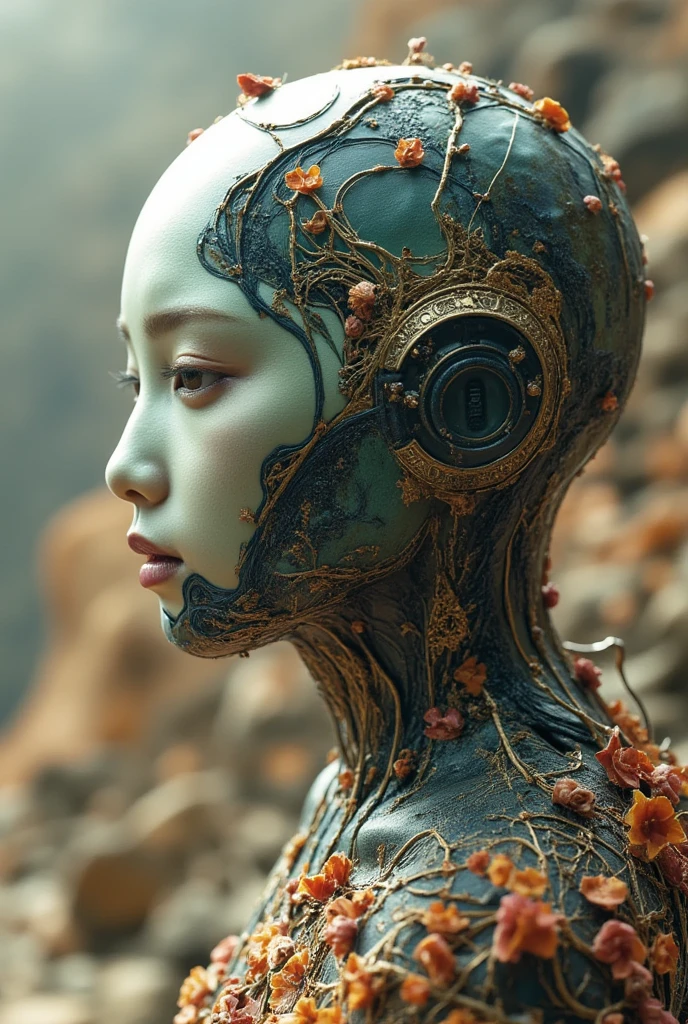 What is this??, a highly detailed, hyper-realistic, abstract - SeaArt AI