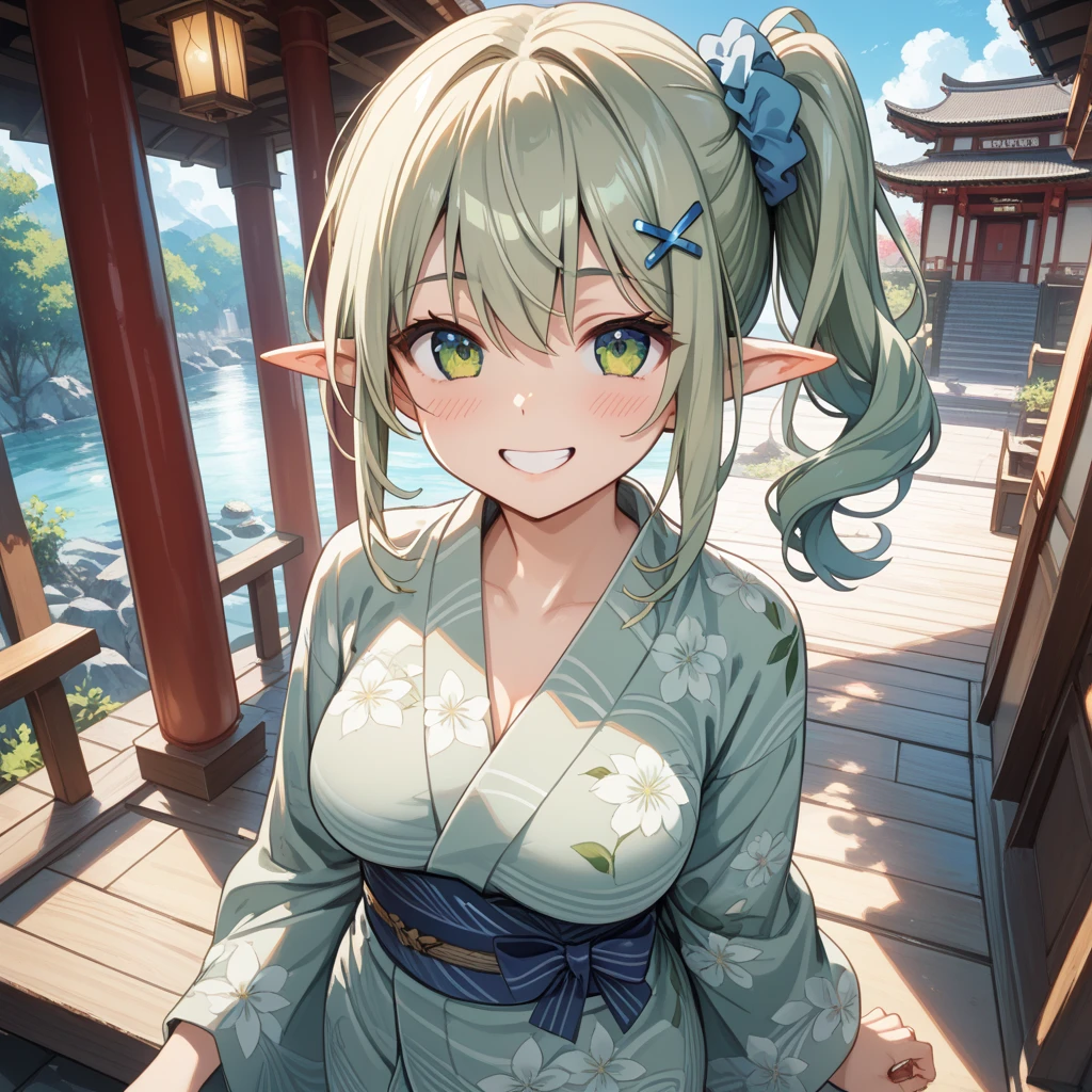 (((Crawling on all fours on the lawn:1.3))),(((forest trees々々sunlight shining through))),(((elf woman with small ears:1.7))),(((Little elven ears:1,7))),(50 years old),(Fair skin:1.7),(An oversized wet green costume that is about 3 sizes larger than a woman's.'s.'s.'s.'s.'s.'s.:1.7)、(neck is open、You can see through the wet green kimono..:1.7)、(Her small breasts, 3 sizes larger than Wet Green Lady's, What can be seen through the hanging gap at the chest of the large green costume.:1.3)、(sexy wet green costume:1.3)、(An oversized wet green costume that is about 3 sizes larger than a woman's.'s.'s.'s.'s.'s.'s.and the space between the small breasts:1.3)、(Small breasts with a glimpse of cleavage:1.3)、(very small breasts:1.7)、(very small breasts見せ: 1.3)(smile full of happiness:1.3),(((Emphasize small breasts:1.3))),(dynamic angle),(((Dynamic and sexy forward leaning posture:1.7))),(( (wet and shiny skin)))、extremely small breasts、Clothes flutter in strong winds、chest slip、one girl、hairpin、necklace、earrings、look up from below、Pointed red mouth、cheeks turn red、he sees who is logged in,(shiny silver hair,short hair),Disarrayed hair blows in the strong wind,look at the camera,(professional lighting),(8K,debris flies、highest quality、Ultra high resolution output image、)、Depth of written boundary、beautiful hands、beautiful fingers、Detailed functions of fingers、Detailed characteristics of hair、detailed facial features、Detailed features of clothing、wet hair、wet body、wet costume、
information